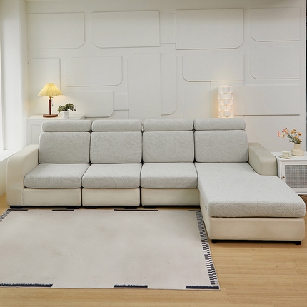 91家纺网 家纺一手货源 找家纺 （总）逐日沙发套 2025提花沙发笠-叶沙