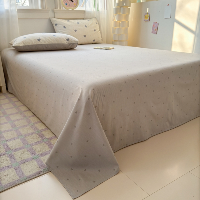 91家纺网 家纺一手货源 找家纺 清雅福 2025全棉13372小清新四件套和单被套早春系列第二批--单被套 萌象派对