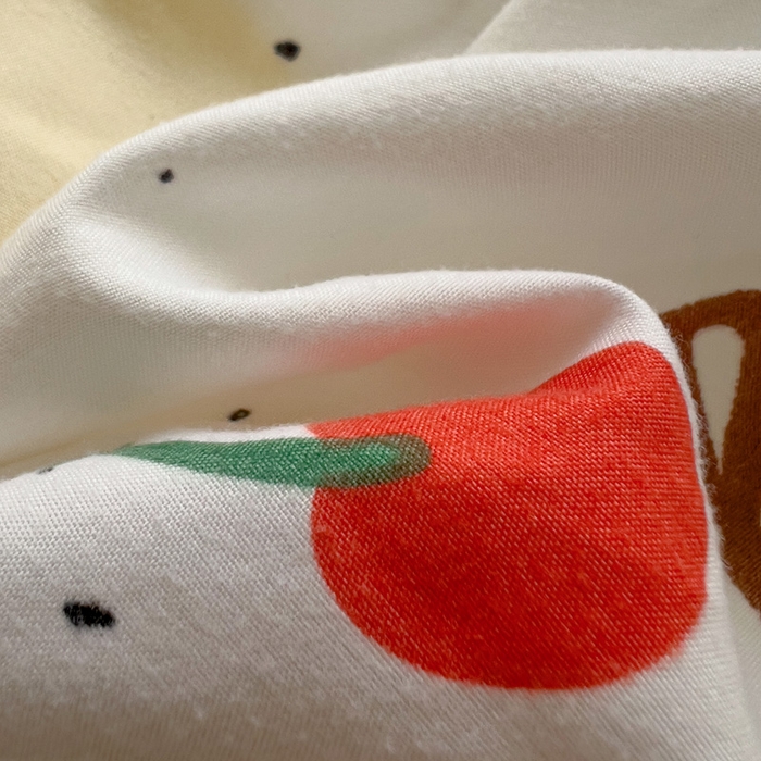 91家纺网 家纺一手货源 找家纺 仟人梦 2025新款水洗棉印花四件套 快乐狗狗