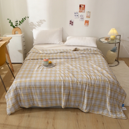 91家纺网 家纺一手货源 找家纺 （总）薇玛仕 2025新款印花凉感丝夏凉被空调被带氨自带凉感夏被