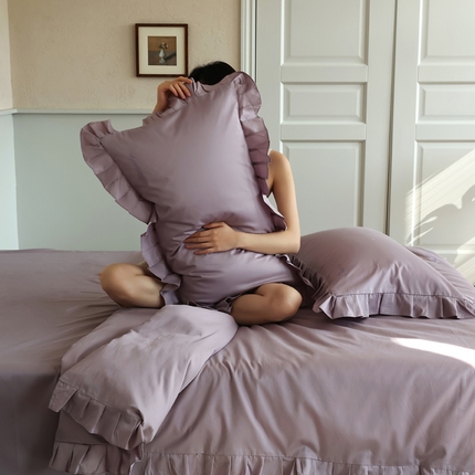 91家纺网 家纺一手货源 找家纺 轩和2025新款lf级80支超柔加密天丝棉四件套拍摄一控价不低于468 488 香榭蔷薇