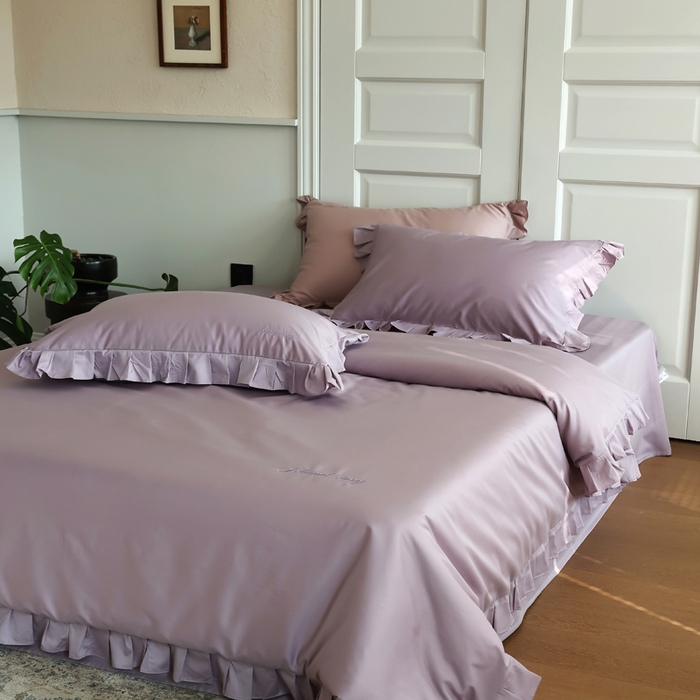 91家纺网 家纺一手货源 找家纺 （总）轩和2025新款lf级80支超柔加密天丝棉四件套拍摄一控价不低于468 488