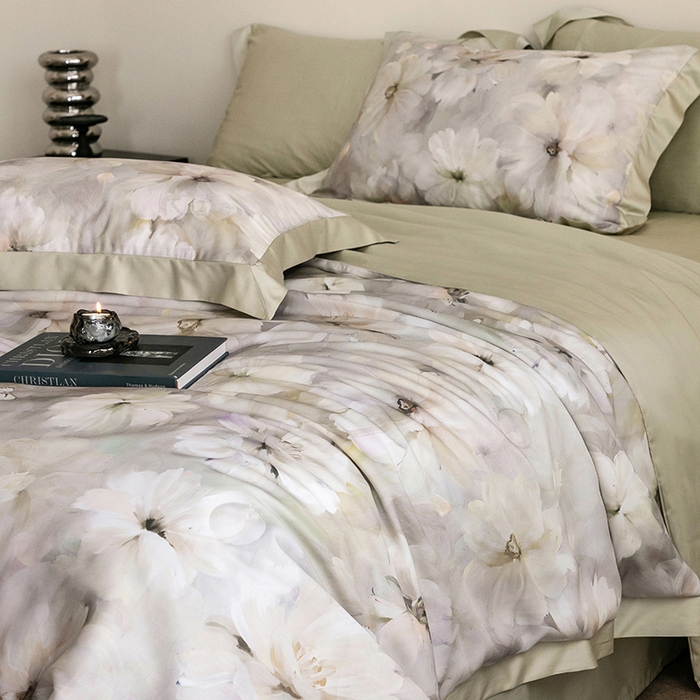 91家纺网 家纺一手货源 找家纺 立奥被业 2025年新款100%莱赛尔夏被莱赛尔夏被四件套天丝夏凉被 邂逅-绿