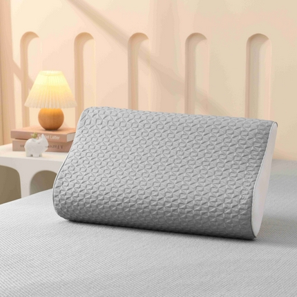 91家纺网 家纺一手货源 找家纺 （总）小猫派 2025新款夏季儿童乳胶枕套凉感豆豆乳胶枕套