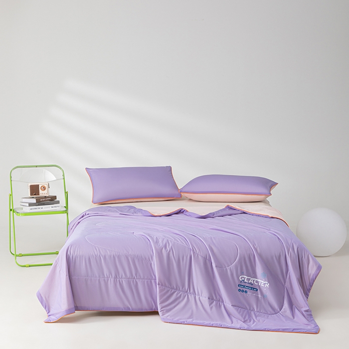 91家纺网 家纺一手货源 找家纺 （总）吾诺 2025新款冰柔丝氨纶瓜瓜被凉感被酷赛尔大豆夏被夏凉被凉感丝夏被