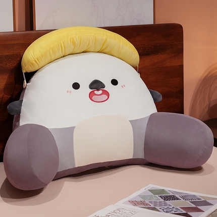 91家纺网 家纺一手货源 找家纺 （总）仟亿莱 2025新款寿司海獭拥抱式床头腰靠