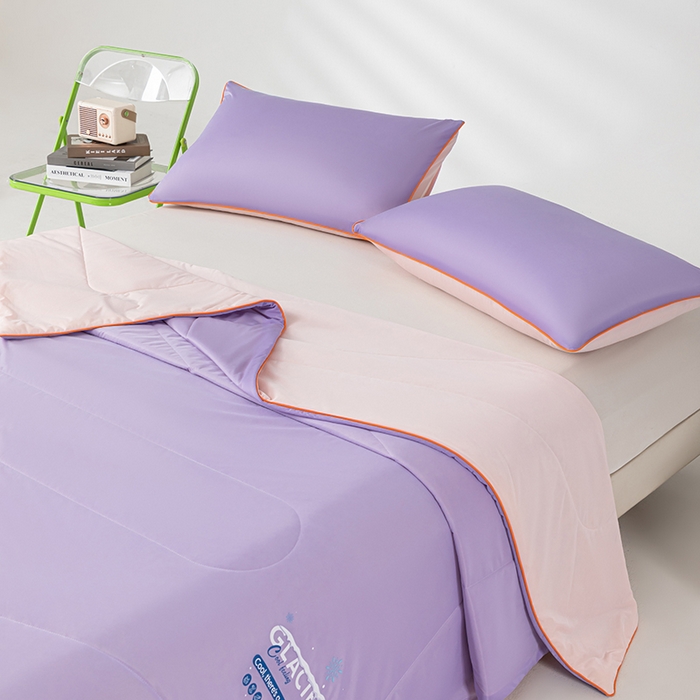 91家纺网 家纺一手货源 找家纺 （总）吾诺 2025新款冰柔丝氨纶瓜瓜被凉感被酷赛尔大豆夏被夏凉被凉感丝夏被