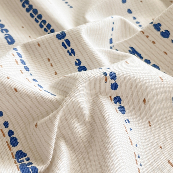 91家纺网 家纺一手货源 找家纺 博雅 2025新款全棉老粗布烫画床笠系列 纹理-滑板龙