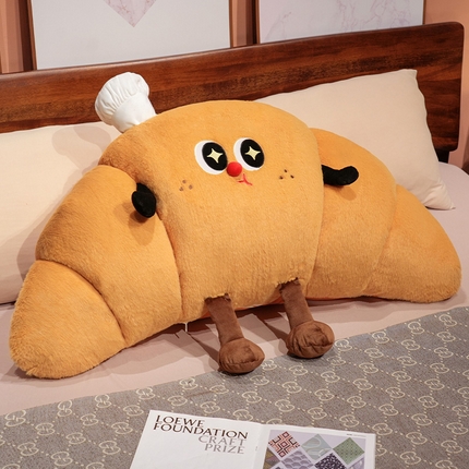 91家纺网 家纺一手货源 找家纺 （总）仟亿莱 2025新款趣味牛角包床头大靠背