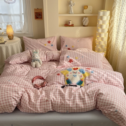 91家纺网 家纺一手货源 找家纺 （总）沐辰 2025沐辰家居-新款13070印加绣纯棉套件