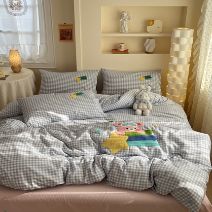 91家纺网 家纺一手货源 找家纺 （总）沐辰 2025沐辰家居-新款13070印加绣纯棉套件