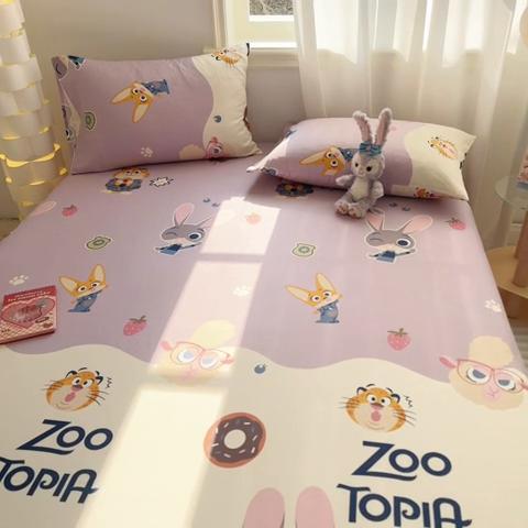 91家纺网 家纺一手货源 找家纺 （总）沐辰 2025沐辰家居-新款正版迪士尼床单床笠