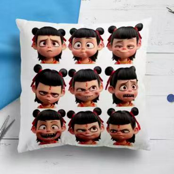 91家纺网 家纺一手货源 找家纺 （总）宇诺家纺 2025新款爆火哪吒系列抱枕靠垫