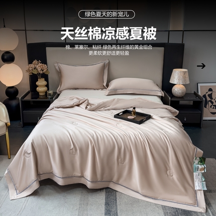 91家纺网 家纺一手货源 找家纺 （总）风蝴蝶 2025天丝棉夏被镂空工艺款20%大豆夏凉被空调被-支持过检加微发买家秀