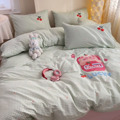 91家纺网 家纺一手货源 找家纺 （总）沐辰 2025沐辰家居-新款13070印加绣纯棉套件