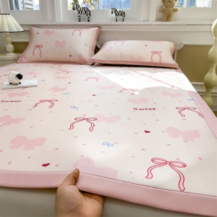 91家纺网 家纺一手货源 找家纺 （总）五月家纺 2025新款卡通冰丝印花凉席