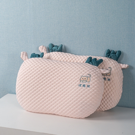91家纺网 家纺一手货源 找家纺 （总）麦肯锡2025新款凉感豆豆猫肚枕（开心猫）