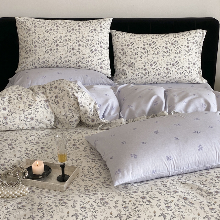 91家纺网 家纺一手货源 找家纺 慕希家纺 2025新款全棉13372印花四件套 芷兰