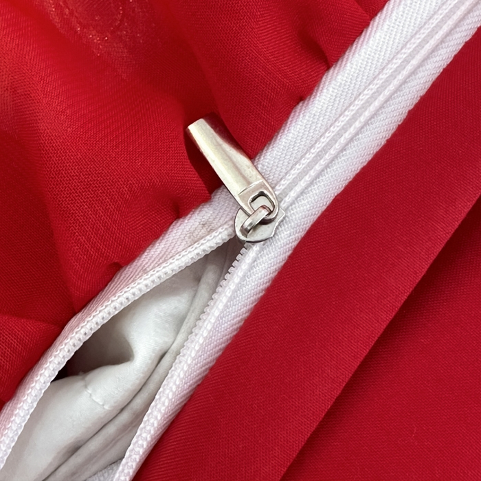 91家纺网 家纺一手货源 找家纺 富盛家纺2025新款婚庆亲肤棉磨毛刺绣四件套 喜庆—茹意