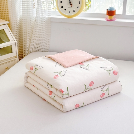 91家纺网 家纺一手货源 找家纺 （总）2025新款40支13372全棉印花夏被