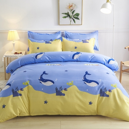 91家纺网 家纺一手货源 找家纺 （总）爱诗诺 2025加厚生态棉磨毛四件套高克重植物羊绒单被套大量现货