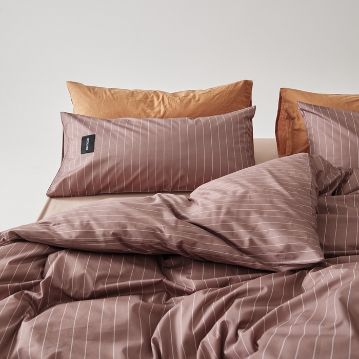 91家纺网 家纺一手货源 找家纺 棉眠 棉眠2025黑川简约条纹系列 怀汐