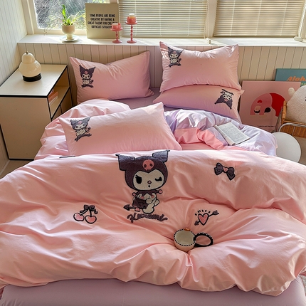 91家纺网 家纺一手货源 找家纺 （总）金爱家 2025新款全棉毛巾绣四件套