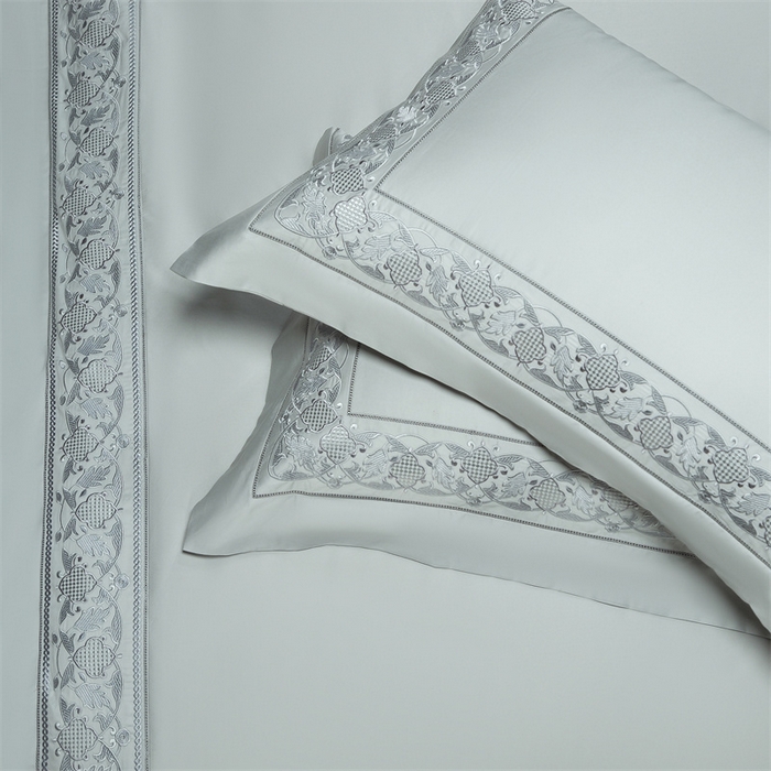 91家纺网 家纺一手货源 找家纺 高大尚婚庆馆 2025新款长绒棉四件套-简奢 简奢-水晶兰