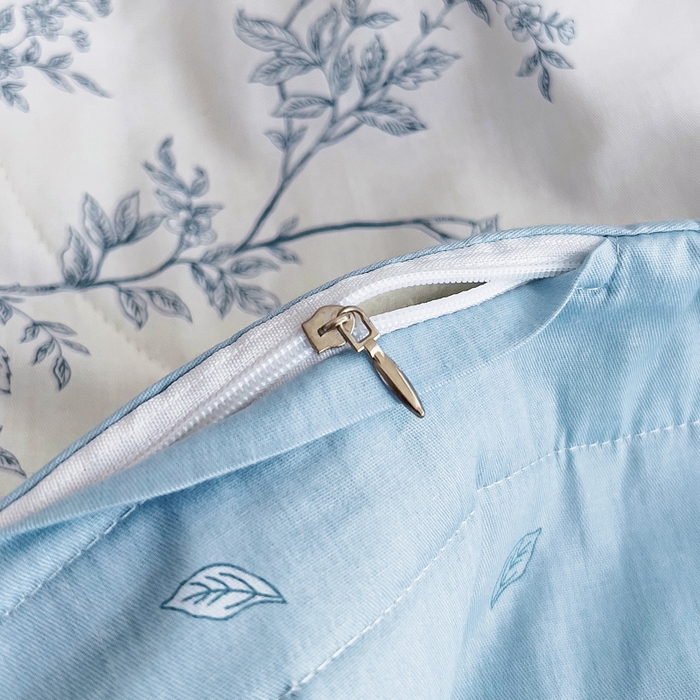 91家纺网 家纺一手货源 找家纺 鑫棉坊 【又降价啦】2025新款全棉A类印花纯棉花夏被可机洗空调被 满庭