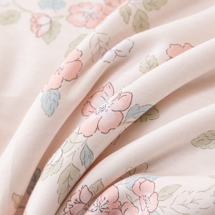 91家纺网 家纺一手货源 找家纺 鑫棉坊 2025新款A类全棉印花大豆纤维空调被大豆被 扶摇-粉