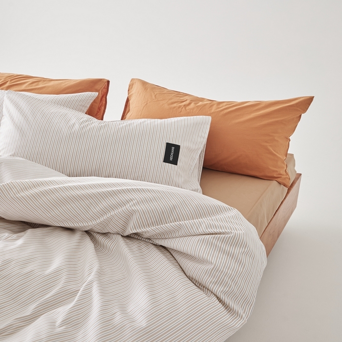 91家纺网 家纺一手货源 找家纺 棉眠 棉眠2025黑川简约条纹系列 苏叶