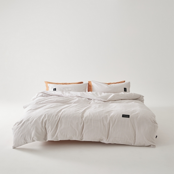 91家纺网 家纺一手货源 找家纺 棉眠 棉眠2025黑川简约条纹系列 苏叶