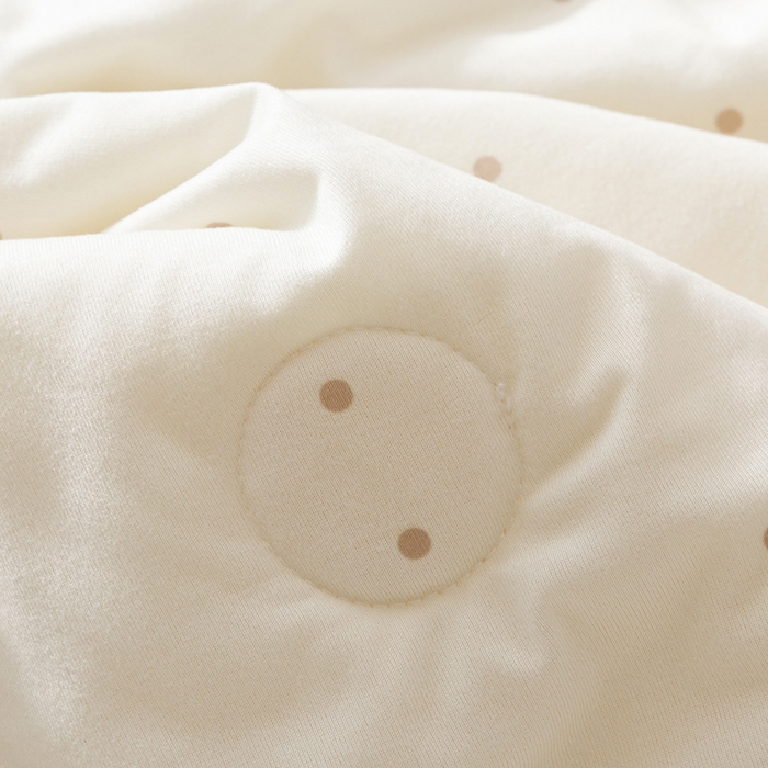 91家纺网 家纺一手货源 找家纺 优被业 2025新款A类牛奶丝针织棉夏被20%大豆(四周踩棉)软糯夏凉被空调被 布丁熊