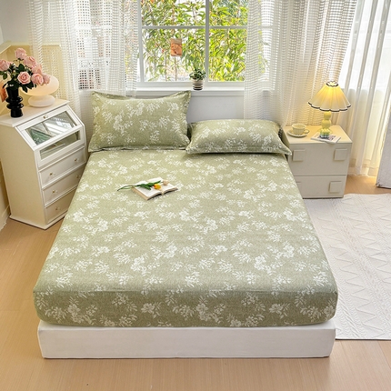 元元被芯 2025新款40支13372全棉印花全棉床笠 颂雅