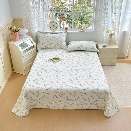 元元被芯 2025新款40支13372全棉印花全棉床单 硕果