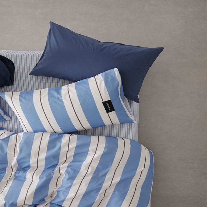 91家纺网 家纺一手货源 找家纺 棉眠 棉眠2025黑川简约条纹系列 琥珀