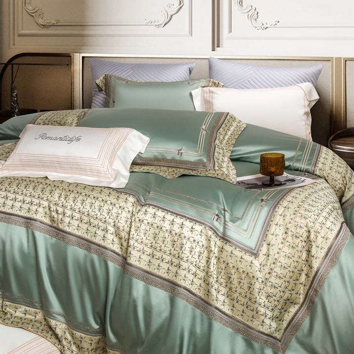 91家纺网 家纺一手货源 找家纺 （总）至爱今生 2025新款亲肤舒适四件套-安纳庄园