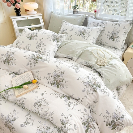 91家纺网 家纺一手货源 找家纺 （总）元元被芯 2025新款40支13372全棉印花全棉被套