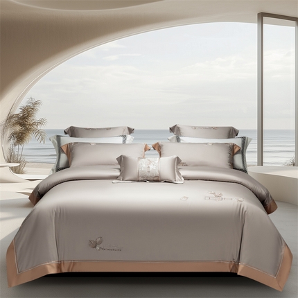 91家纺网 家纺一手货源 找家纺 （总）高大尚婚庆馆 2025新款四件套 卡罗