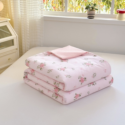 2025新款40支13372全棉印花夏被 诗雨