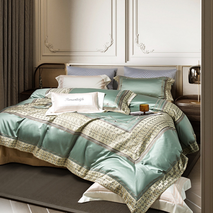 91家纺网 家纺一手货源 找家纺 （总）至爱今生 2025新款亲肤舒适四件套-安纳庄园