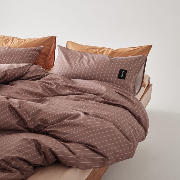 91家纺网 家纺一手货源 找家纺 棉眠 棉眠2025黑川简约条纹系列 怀汐