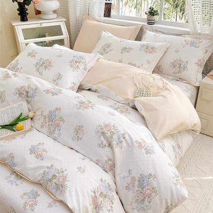 91家纺网 家纺一手货源 找家纺 （总）元元被芯 2025新款40支13372全棉印花全棉被套