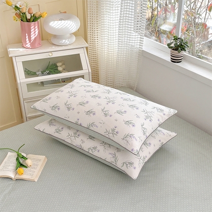 91家纺网 家纺一手货源 找家纺 （总）元元被芯 2025新款40支13372全棉印花全棉隐藏式夹棉枕套