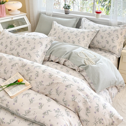 91家纺网 家纺一手货源 找家纺 （总）元元被芯 2025新款40支13372全棉印花全棉被套