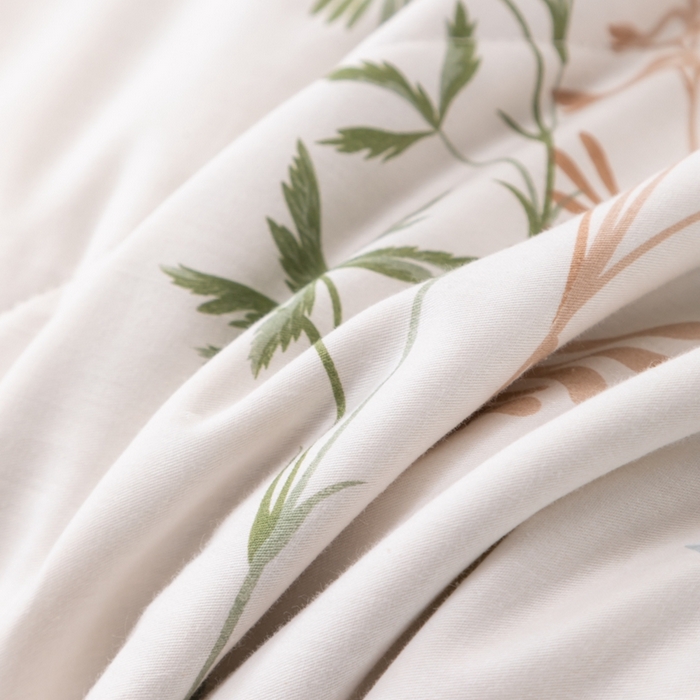 91家纺网 家纺一手货源 找家纺 鑫棉坊 2025新款A类全棉印花大豆纤维空调被大豆被 情梦莎