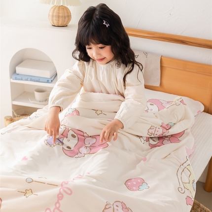 心卓婴童馆 2025新款A类三丽鸥凉感冰豆豆被被子被芯-儿童款 草莓美乐蒂