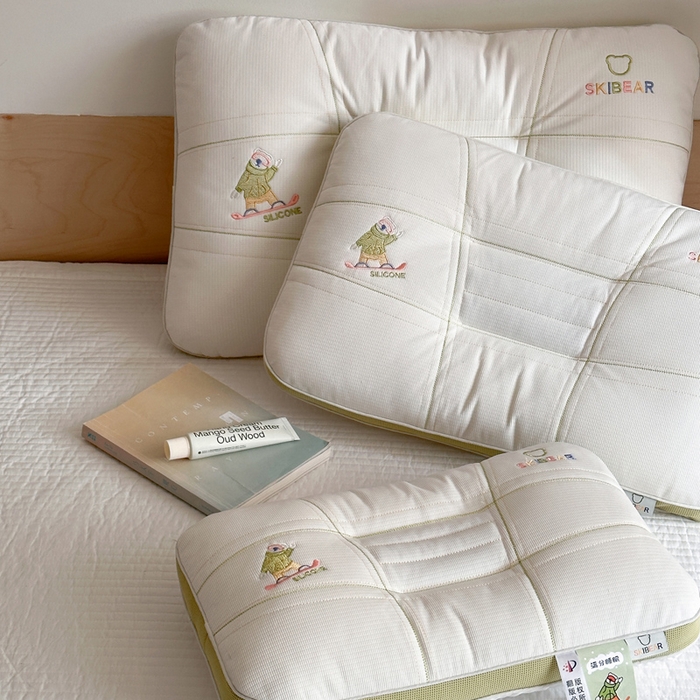 91家纺网 家纺一手货源 找家纺 （总）伟邦2025新款亲子滑板狗决明子枕枕头枕芯