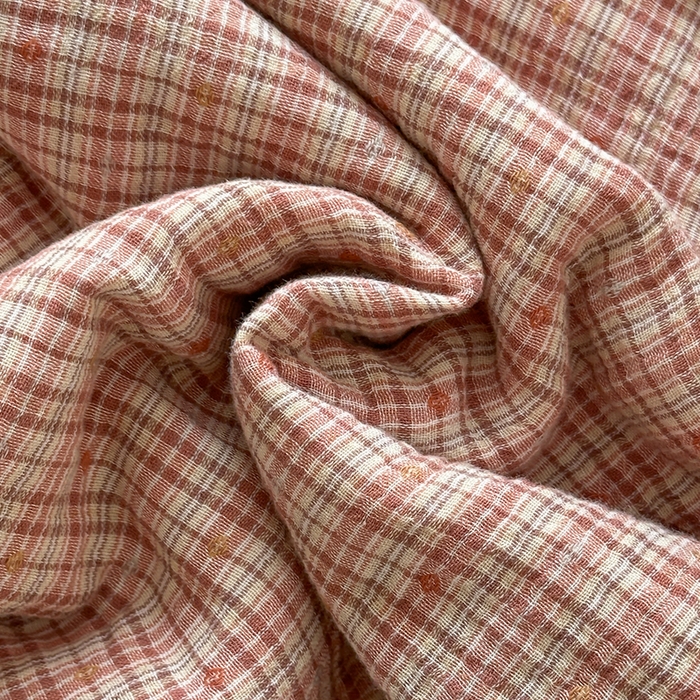 91家纺网 家纺一手货源 找家纺 月夏 2025新款全棉双层纱纱布夏被夏凉被空调被 毛毛虫-粉【填充新疆棉花】