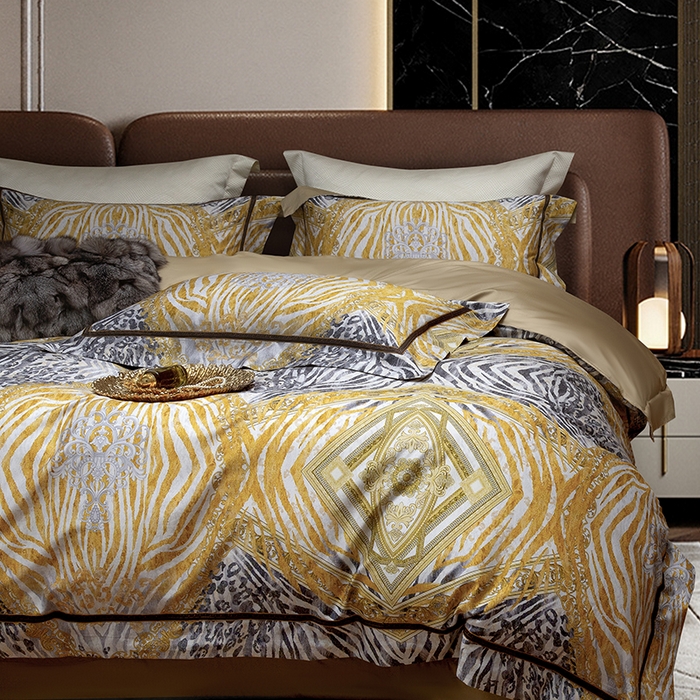 91家纺网 家纺一手货源 找家纺 （总）至爱今生 2025新款亲肤舒适四件套-卡洛娜